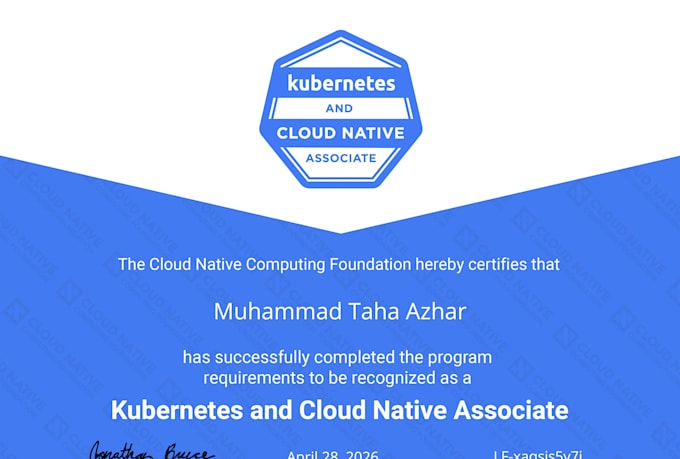 deploy your app on AWS eks with docker and kubernetes